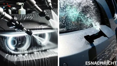 Scheinwerfer-Reinigungsanlage