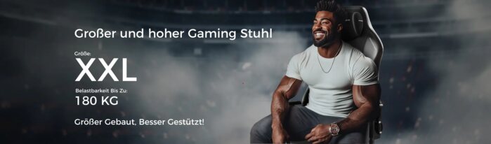 Der DXRacer Tank Stuhl für große Menschen