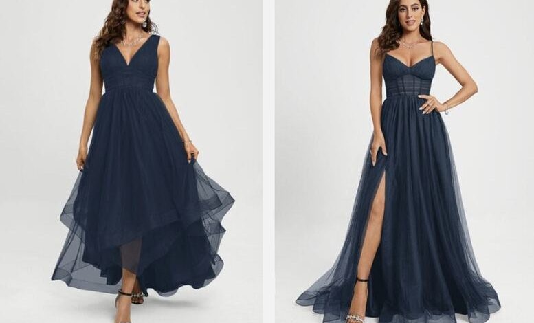 Die Eleganz festlicher Kleider