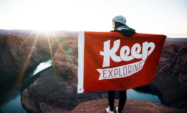 Werbefahnen für Messen und Events