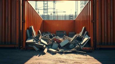 Bauschutt Container mieten