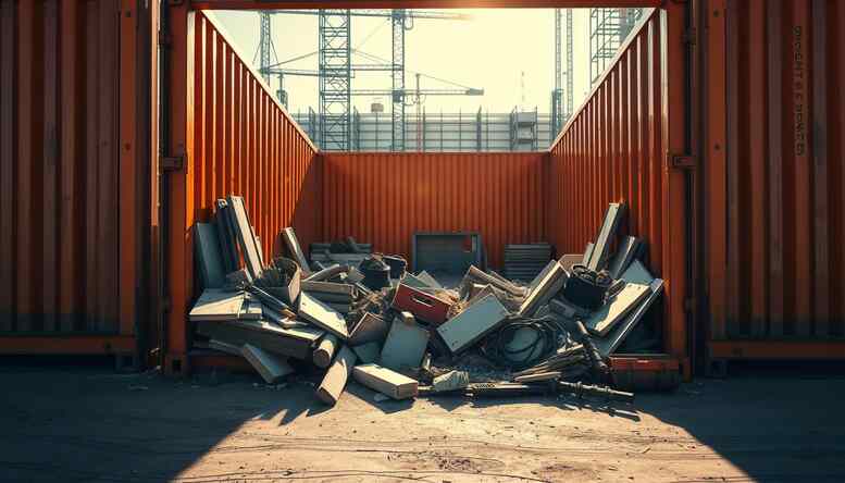 Bauschutt Container mieten