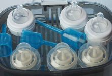 Sterilisieren von Flaschen