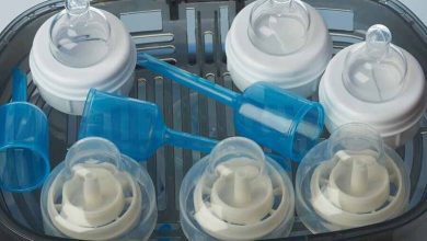 Sterilisieren von Flaschen